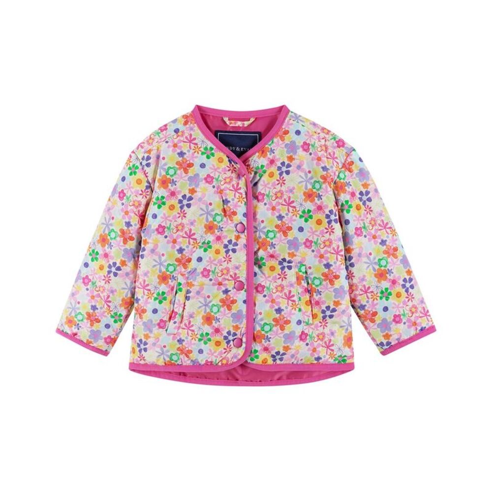 Andy & Evan Baby-Boys  Floral Print Bomber, Pink
